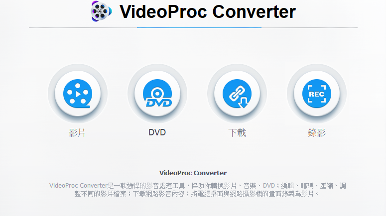 VideoProc Converter 是什麼